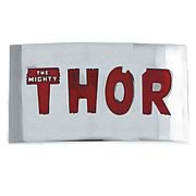 Thor Logo White Belt Buckle